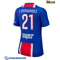 Fotballdrakt Dame Paris Saint-Germain Lucas Hernandez #21 Hjemmedrakt 2026-27 Kortermet